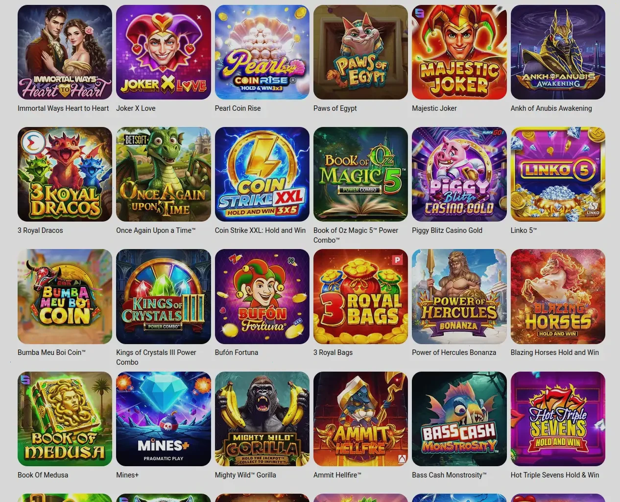 Interface d'inscription rapide sur le casino en ligne Coolzino